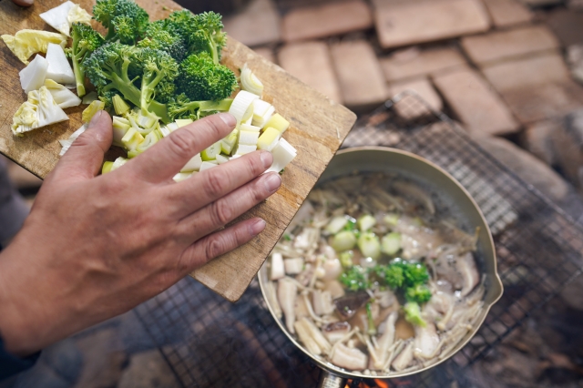 アウトドアでの料理の相棒にペティナイフ