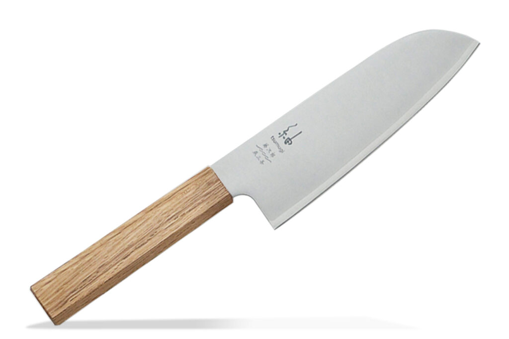 藤次郎 紬 小型三徳 150mm