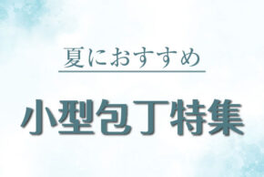 夏の小型包丁特集