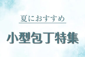 夏の小型包丁特集