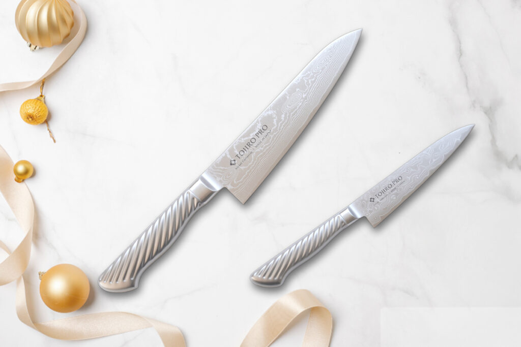 クリスマスフェア2025　ニッケルダマスカス2本セット